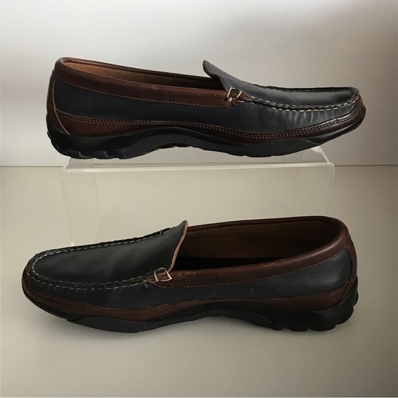 ALLEN EDMONDS Boulder Slip--On Loafer Casual Black/Brown 10.5 D - Men\'s Shoes main image 16